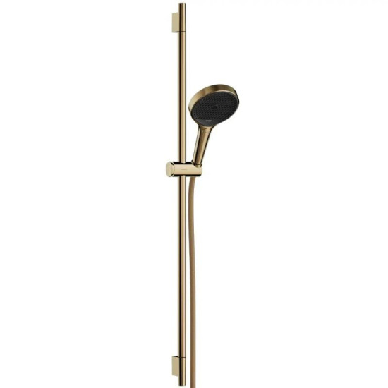 Душовий гарнітур Hansgrohe Rainfinity 130 3Jet EcoSmart Puro S 90 см, Polished Gold Optic (28744990)