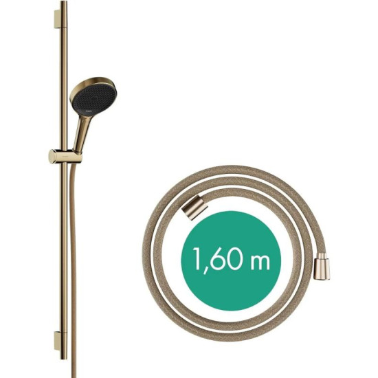 Душовий гарнітур Hansgrohe Rainfinity 130 3Jet Puro S 90 см, Brushed Bronze (28743140)