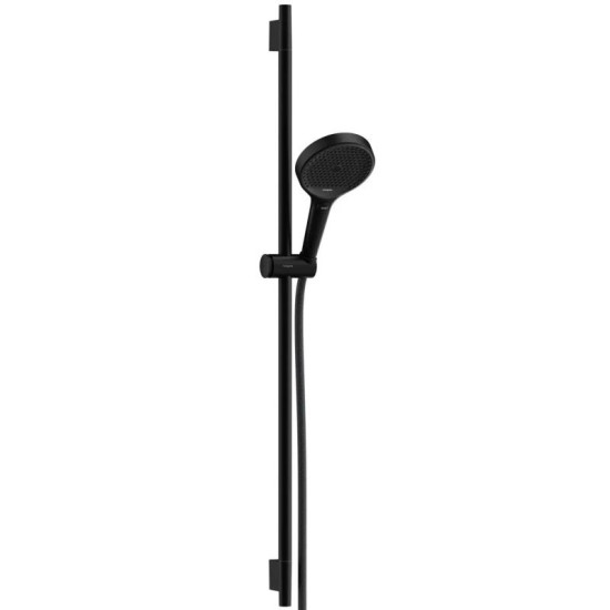 Душевой гарнитур Hansgrohe Rainfinity 130 3Jet Puro S 90 см, черный матовый (28743670)