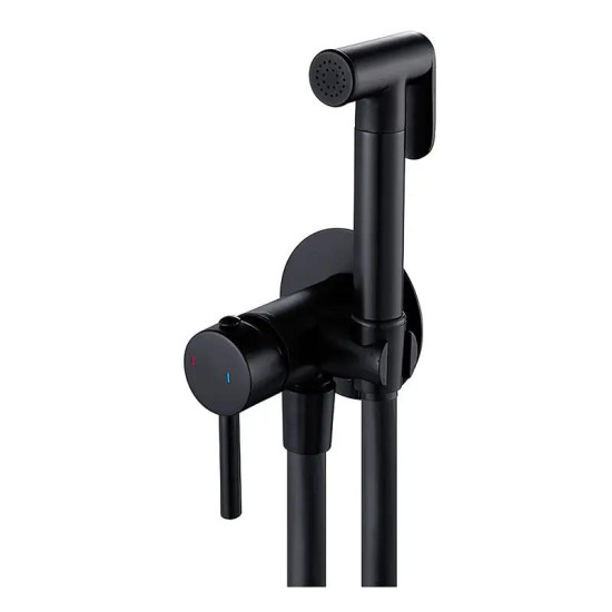 Гигиенический душ со смесителем Mixxus Premium Hans 002 (Black) (MI5980)