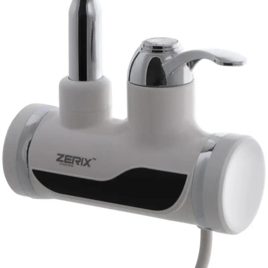 Проточний водонагрівач Zerix ELW02-EFWP (з інд. темп. та ПЗВ) (ZX2806)
