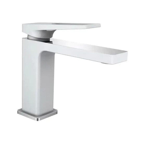 Змішувач для раковини Mixxus Premium Grog 001 (White) (MI5939)