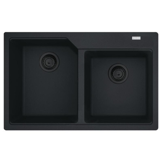 Кухонная мойка Franke UBG 620-78 Black Edition черный матовый (114.0699.237)