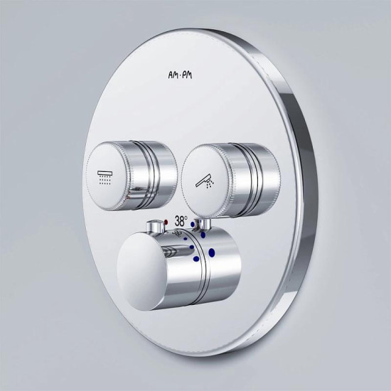 Смеситель термостатический скрытого монтажа для душа AM.PM Inspire F50A85700