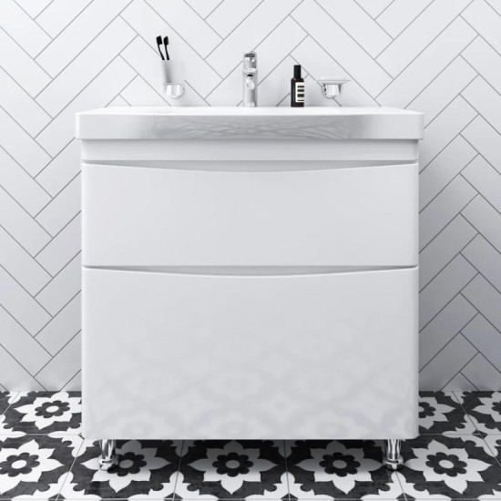 Тумба с раковиной AM.PM Like (M80-FSX0802-WC0802-38)