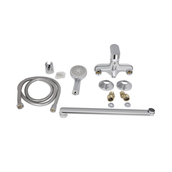 Смеситель для ванны Lidz Latwa 005 LDLAT005CRM45415 Chrome