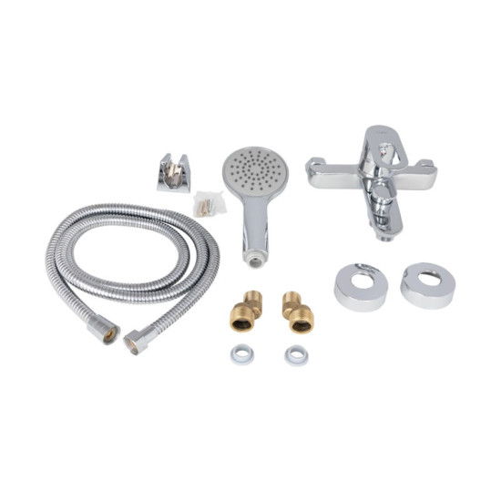 Смеситель для ванны Lidz Latwa 006 LDLAT006CRM45414 Chrome