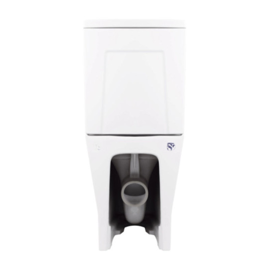 Унітаз-компакт Qtap Cardinal Ultra Quiet безободковий з сидінням Soft-close QT04222168AUQ3W