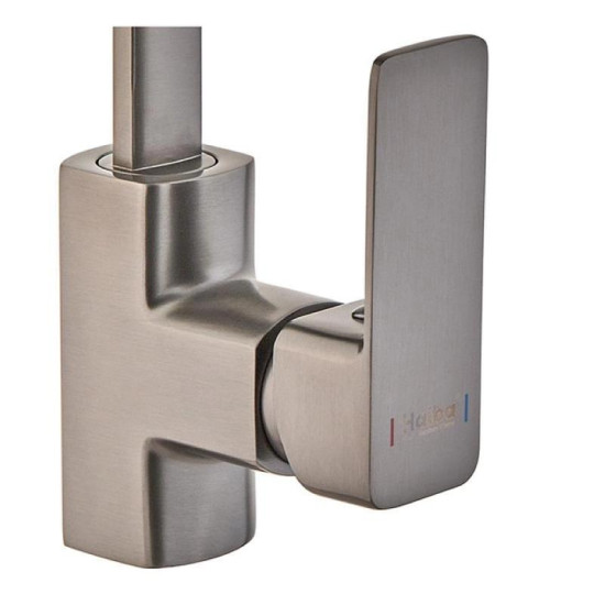 Кухонний змішувач Haiba Kubus 017 Graphite (HB4008)
