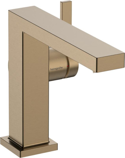Змішувач для раковини Hansgrohe Tecturis E 110 Fine CoolStart, Brushed Bronze (73020140)