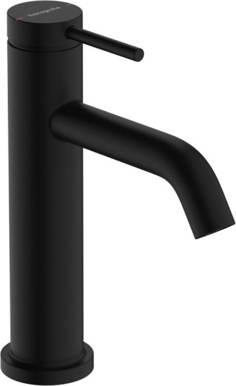 Змішувач для раковини Hansgrohe Tecturis S 110 без донного клапана, чорний матовий (73311670)