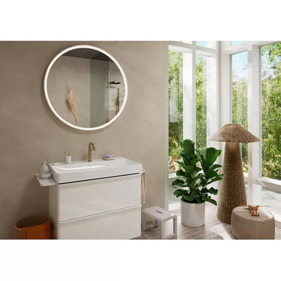 Змішувач для раковини Hansgrohe Tecturis S 150 Fine CoolStart без донного клапана, Brushed Bronze (73341140)