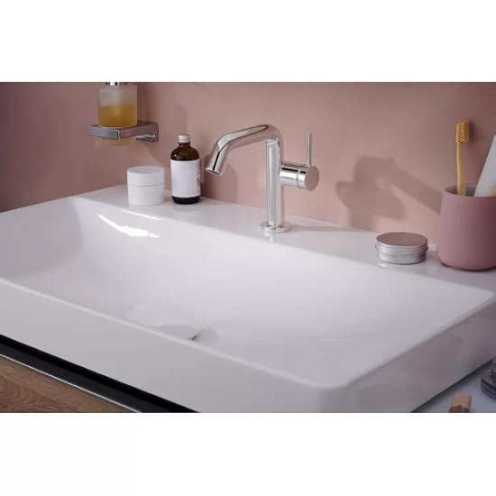 Змішувач для раковини Hansgrohe Tecturis S 150 Fine CoolStart без донного клапана, Chrome (73341000)