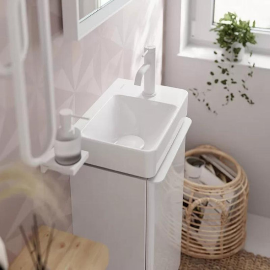 Змішувач для раковини Hansgrohe Tecturis S 80 CoolStart, Matt White (73302700)