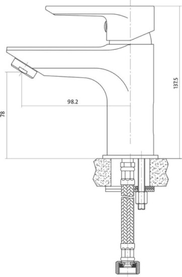 Смеситель для раковины Cersanit VERO S951-042