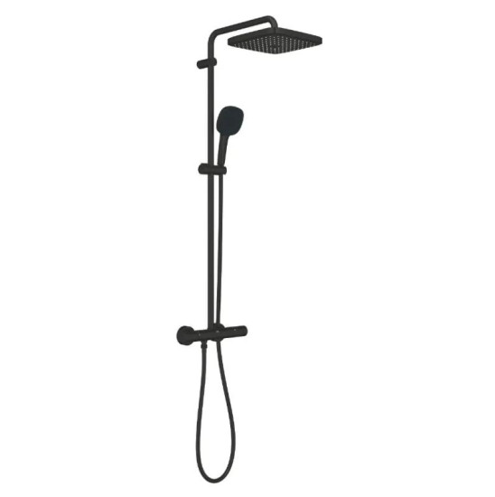 Душова система Grohe Tempesta System 250 Cube чорний матовий (266892431)