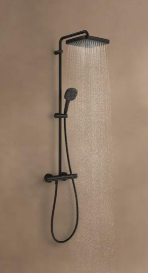 Душова система Grohe Tempesta System 250 Cube чорний матовий (266892431)
