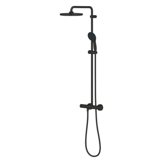 Душова система Grohe Tempesta System 250 чорний матовий (266702431)