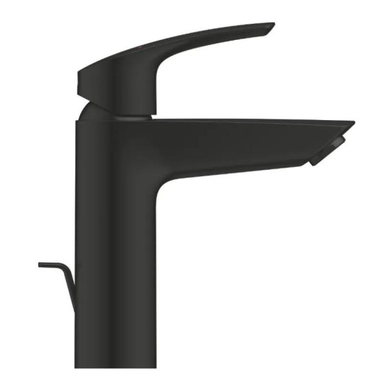 Смеситель для раковины Grohe Eurosmart New M-Size черный матовый (233222433)