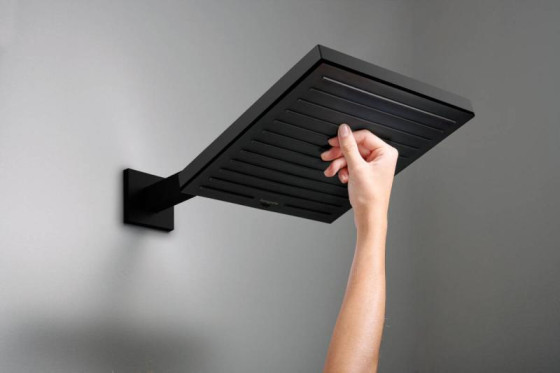 Лейка для верхнего душа Hansgrohe Pulsify E 24330670 черный матовый