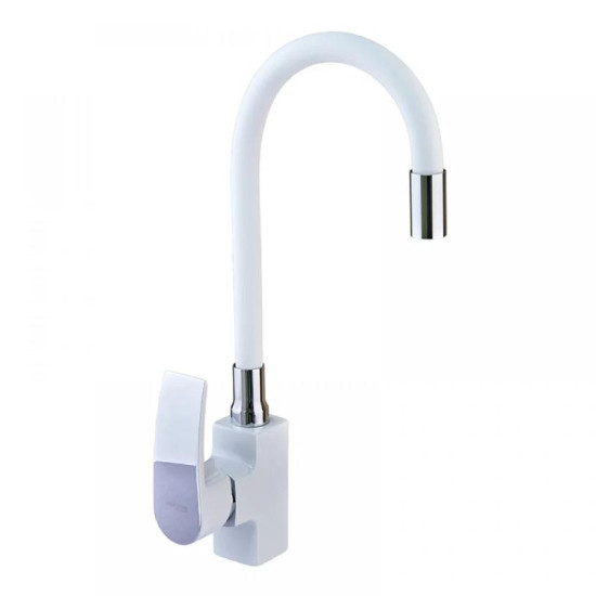 Кухонний змішувач Mixxus Magnum 011 (Nut) White-CHR.Refl.White (MI6204)