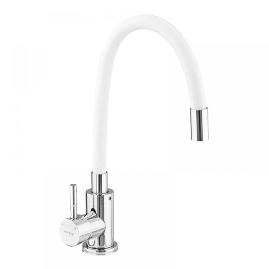 Кухонний змішувач Mixxus SUS-011 Chrome Refl.White (MI6233)