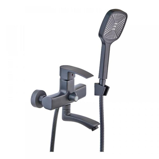 Смеситель для ванны Mixxus Magnum 009 (Euro) Black (MI6198)