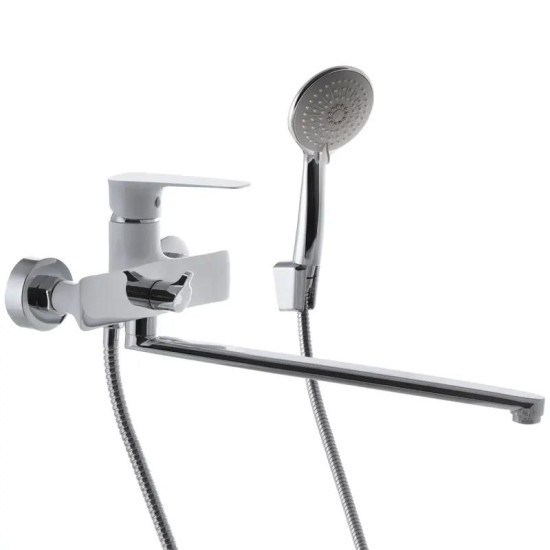 Змішувач для ванни Mixxus Premium Eva 006 Euro білий (MI5813)