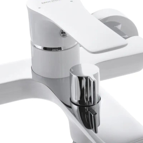Смеситель для ванны Mixxus Premium Eva 009 Euro Белый (MI5811)