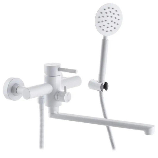 Змішувач для ванни Mixxus SUS-006 (Euro) White (MI5756)
