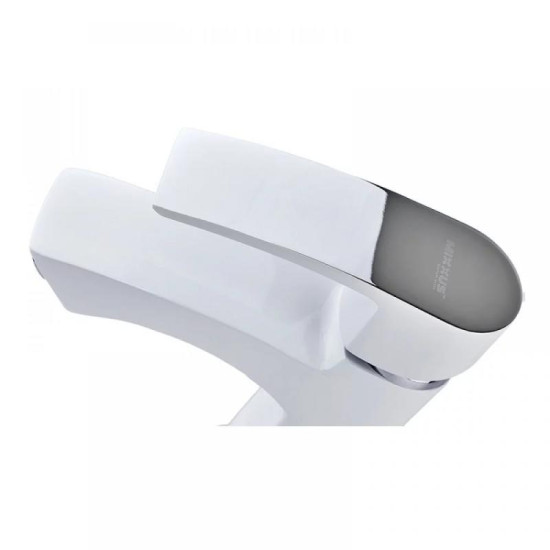 Смеситель для раковины Mixxus Magnum 001 (Nut) White-Chrome (MI6201)