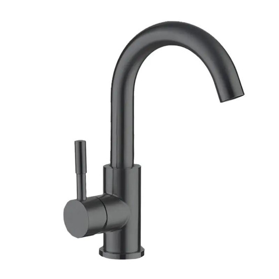 Смеситель для раковины Mixxus SUS-011-B graphite (MI5906)