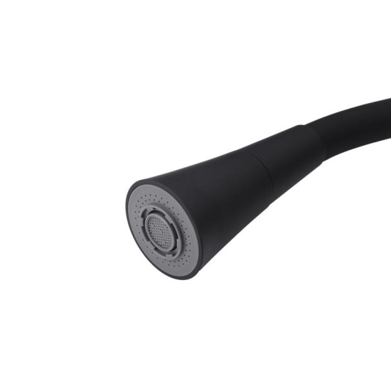 Кухонный смеситель Kroner KRM Kuche - C132BLK (CV033126)