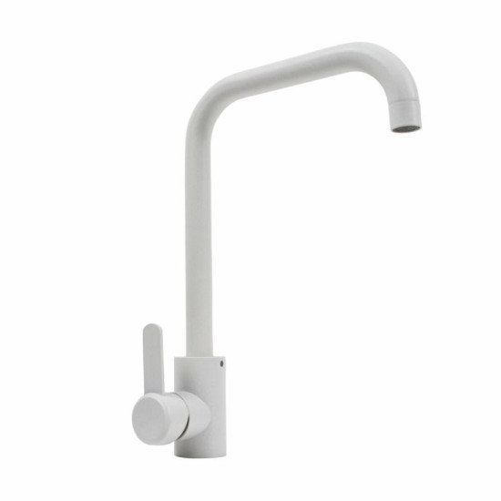 Кухонний змішувач Platinum KT 11 (3008B-FH) білосніжний