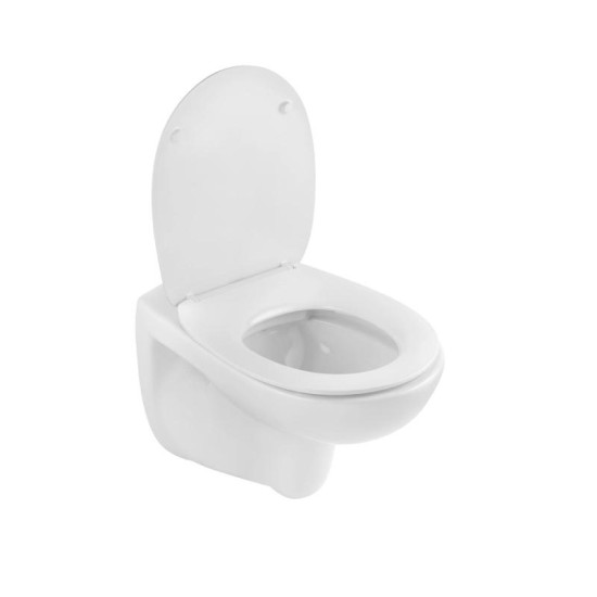 Унітаз підвісний Kroner Oker WHI533536 RIMLESS (CV033120)