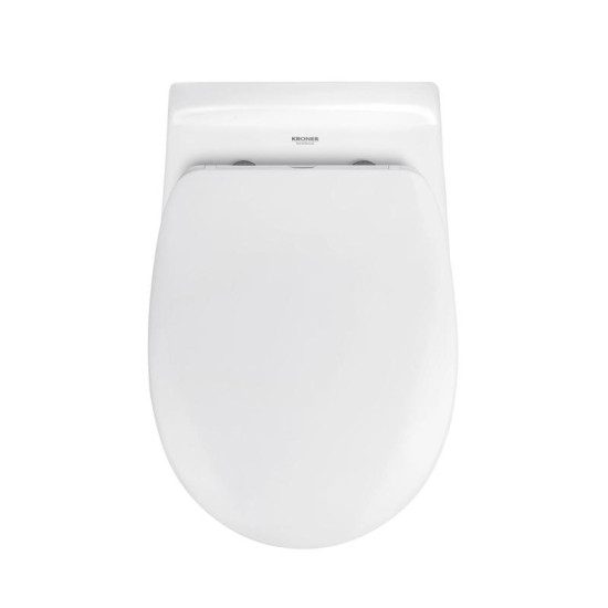 Унітаз підвісний Kroner Oker WHI533536 RIMLESS (CV033120)