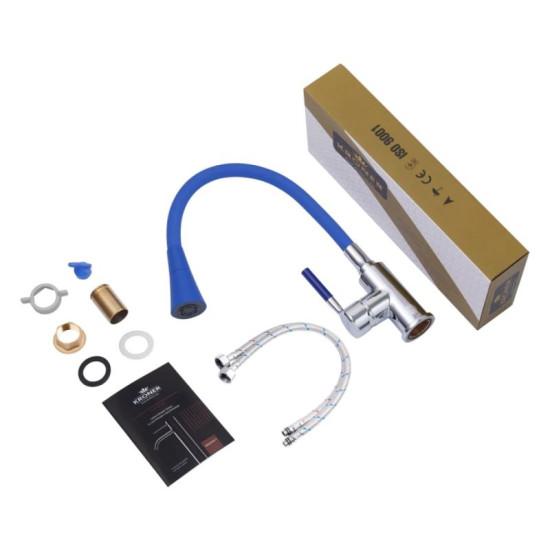 Кухонный смеситель Kroner KRM Kuche - C132BLE (CV033131)