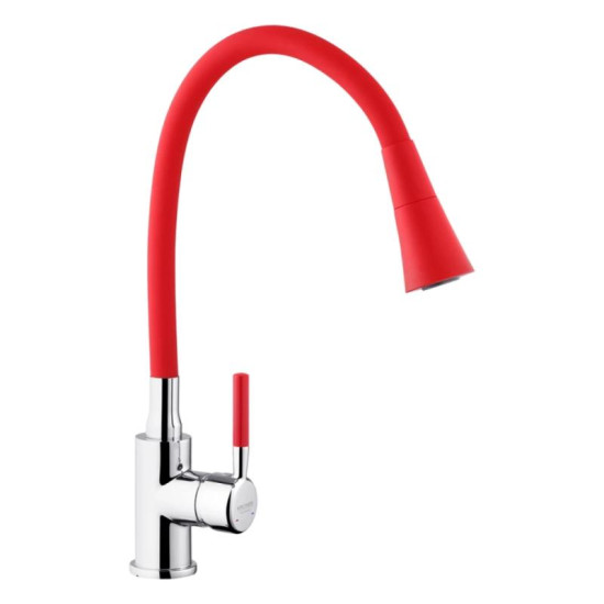 Кухонный смеситель Kroner KRM Kuche - C132RED (CV033129)
