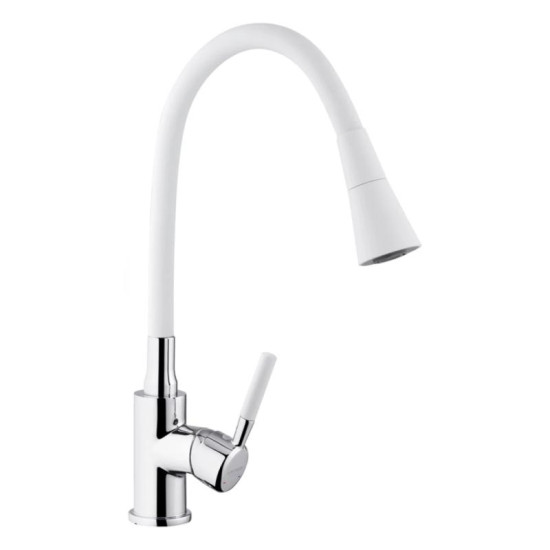 Кухонний змішувач Kroner KRM Kuche - C132WHI (CV033128)