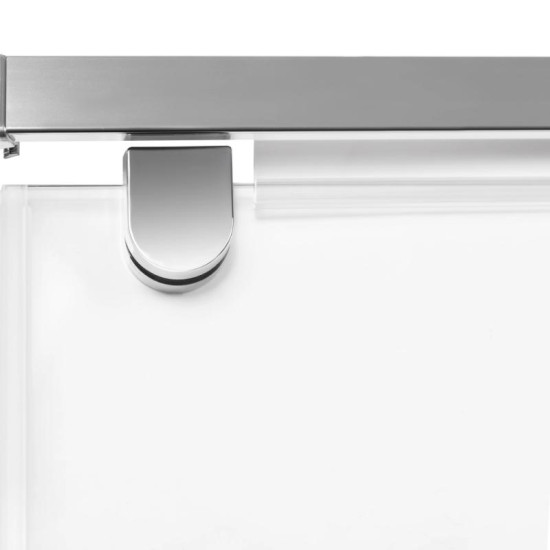 Душова кабіна Qtap Scorpio CRM10115-AC6 100x100 см, скло Clear 6 мм, покриття CalcLess, без піддону