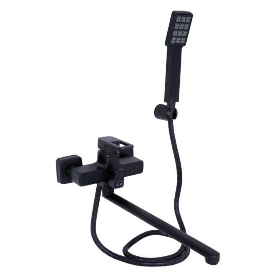 Смеситель для ванны Lidz Wawel 005 (k35) LDWAW005BLA45394 Black
