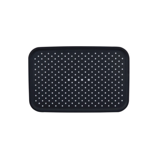 Лейка для верхнего душа Qtap Hlavova 300x200 мм прямоугольная QTHLA107BLM45783 Black Matt