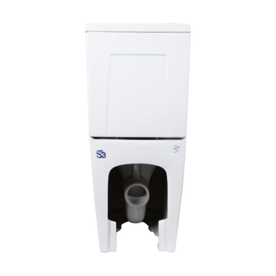Унитаз-компакт Qtap Tern Ultra Quiet безободковый с сиденьем Soft-Close QT17222175AUQ1W White