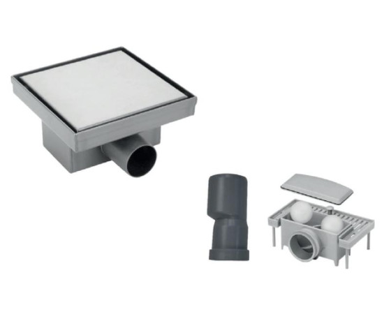 Лінійний трап Koer FD30-S150 із нержавіючої сталі SUS304 150x150мм (AC0684)