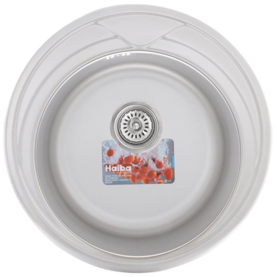Кухонная мойка Haiba 510 (Satin) (HB0654)