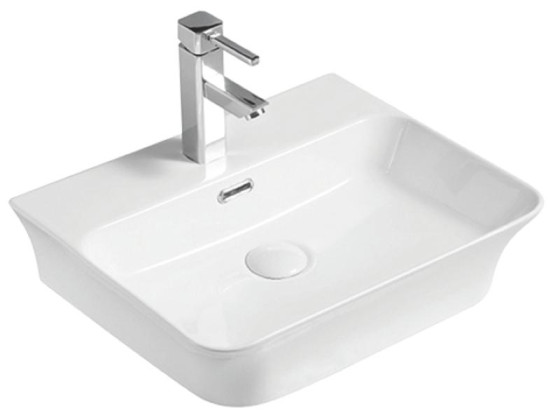 Раковина Mixxus Premium Bevel-0201 з переливом 485x410x125mm (MP6480)