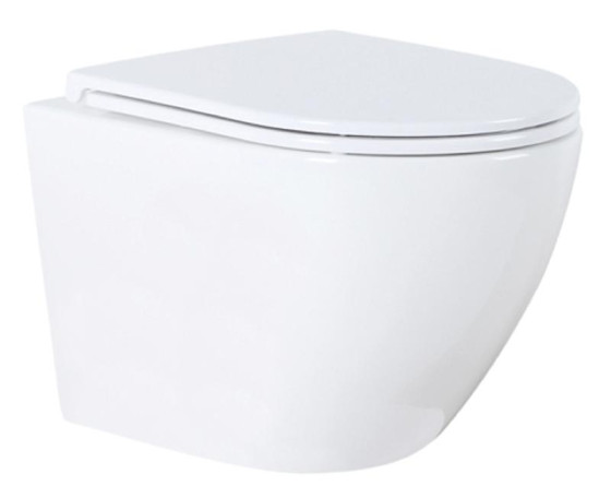 Унітаз підвісний Mixxus Premium Ellipse-0303-T3 520x365x360mm Tornado 3.0 (MP6465)