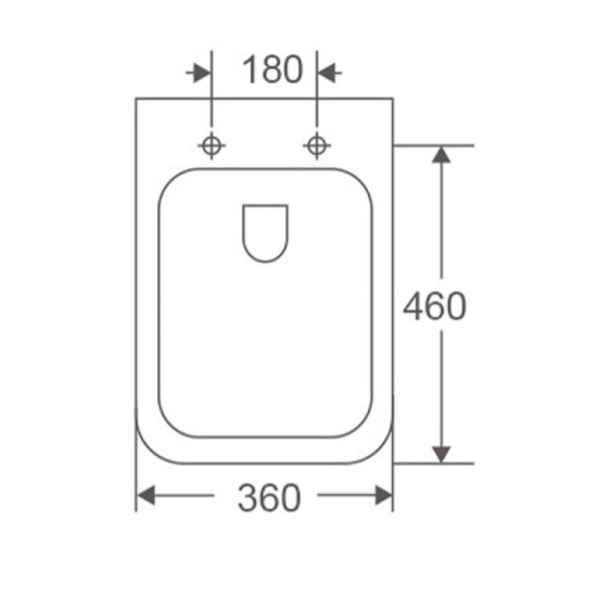 Унітаз підвісний Mixxus Premium Quadro-0302-R 530x360x365mm Rimless (MP6454)