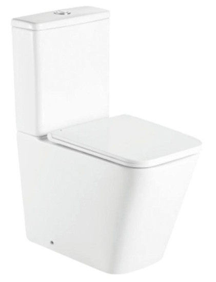 Унитаз-компакт Mixxus Premium Quadro-0402-R 675x390x855mm Rimless (MP6458)