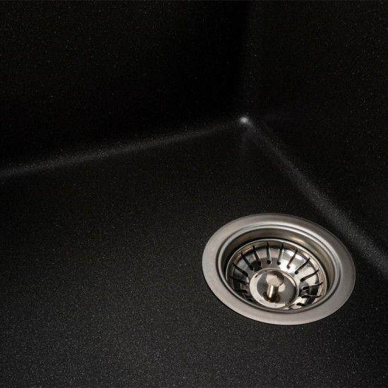Кухонная мойка Platinum 6550 INTENSO матовая Морион